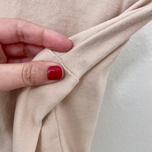 Lovers and Friends Keaton Cropped Sweater Tan Size S - Picture 4 of 6